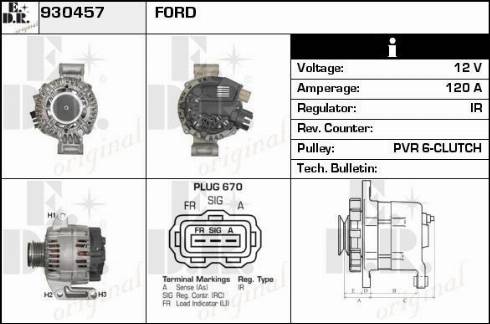 EDR 930457 - Alternateur cwaw.fr