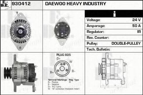 EDR 930412 - Alternateur cwaw.fr