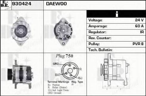 EDR 930424 - Alternateur cwaw.fr