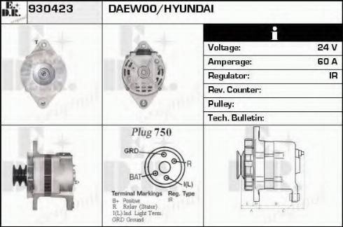 EDR 930423 - Alternateur cwaw.fr