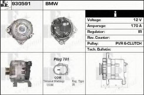 EDR 930591 - Alternateur cwaw.fr