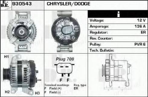 EDR 930543 - Alternateur cwaw.fr