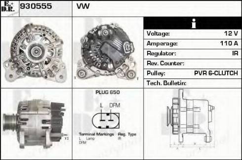 EDR 930555 - Alternateur cwaw.fr