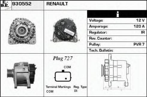 EDR 930552 - Alternateur cwaw.fr