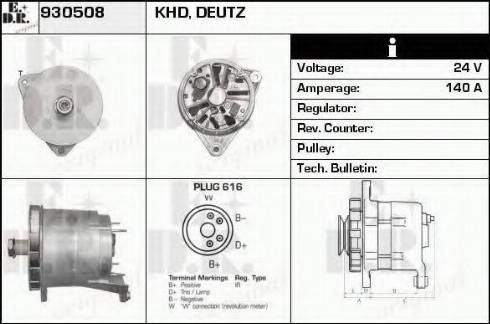 EDR 930508 - Alternateur cwaw.fr