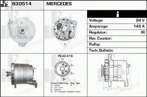 EDR 930514 - Alternateur cwaw.fr