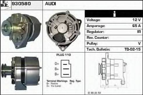 EDR 930580 - Alternateur cwaw.fr