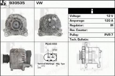 EDR 930535 - Alternateur cwaw.fr