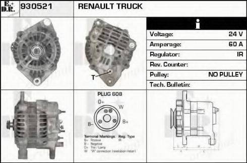 EDR 930521 - Alternateur cwaw.fr