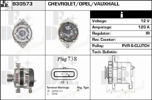 EDR 930573 - Alternateur cwaw.fr