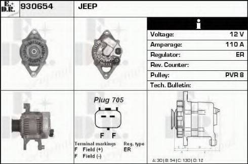 EDR 930654 - Alternateur cwaw.fr