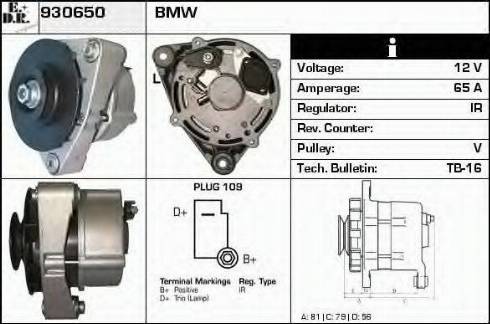 EDR 930650 - Alternateur cwaw.fr