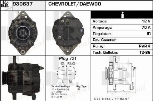 EDR 930637 - Alternateur cwaw.fr