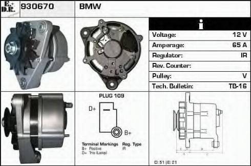 EDR 930670 - Alternateur cwaw.fr