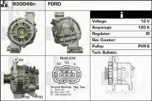 EDR 930046N - Alternateur cwaw.fr