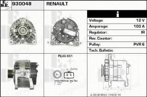 EDR 930048 - Alternateur cwaw.fr