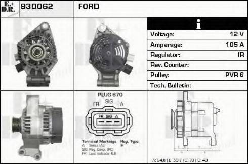 EDR 930062 - Alternateur cwaw.fr