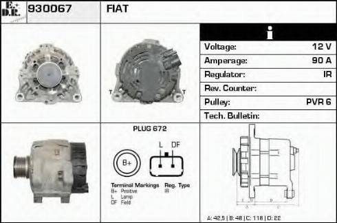 EDR 930067 - Alternateur cwaw.fr