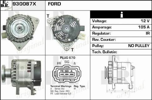 EDR 930087X - Alternateur cwaw.fr