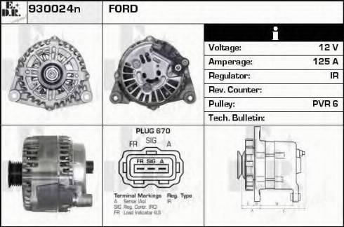 EDR 930024N - Alternateur cwaw.fr