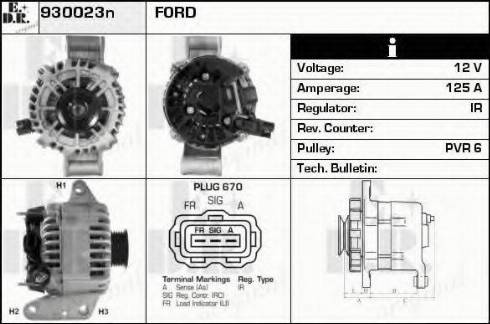 EDR 930023N - Alternateur cwaw.fr