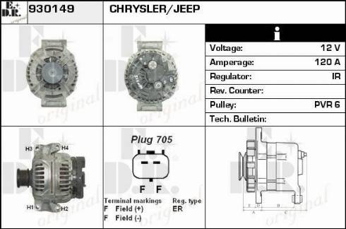 EDR 930149 - Alternateur cwaw.fr