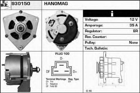 EDR 930150 - Alternateur cwaw.fr