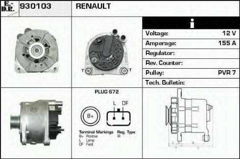 EDR 930103 - Alternateur cwaw.fr