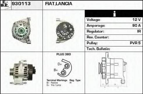 EDR 930113 - Alternateur cwaw.fr