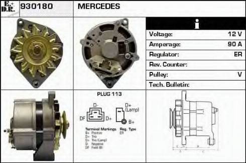 EDR 930180 - Alternateur cwaw.fr