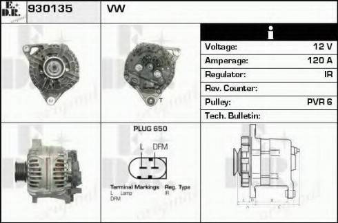 EDR 930135 - Alternateur cwaw.fr