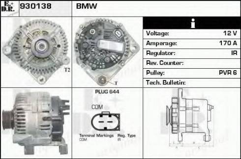 EDR 930138 - Alternateur cwaw.fr