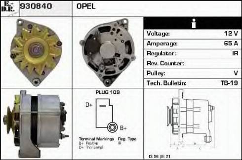 EDR 930840 - Alternateur cwaw.fr