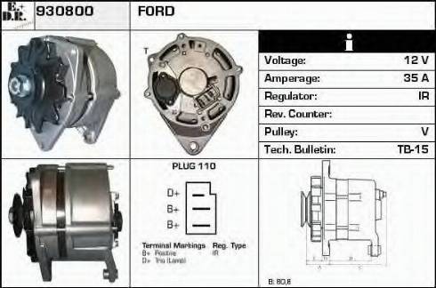 EDR 930800 - Alternateur cwaw.fr