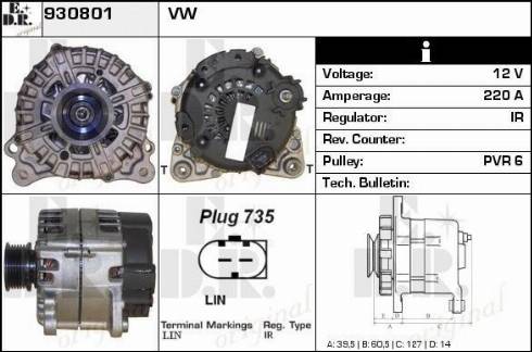 EDR 930801 - Alternateur cwaw.fr