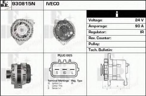 EDR 930815N - Alternateur cwaw.fr