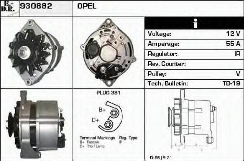 EDR 930882 - Alternateur cwaw.fr