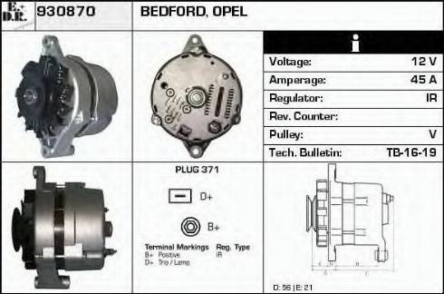 EDR 930870 - Alternateur cwaw.fr