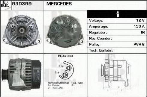 EDR 930399 - Alternateur cwaw.fr