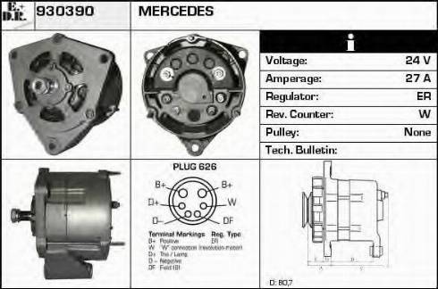 EDR 930390 - Alternateur cwaw.fr