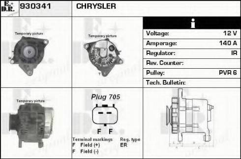 EDR 930341 - Alternateur cwaw.fr