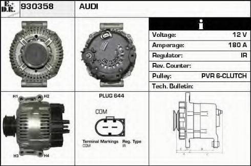 EDR 930358 - Alternateur cwaw.fr