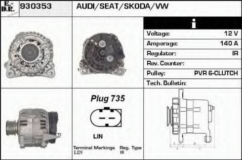 EDR 930353 - Alternateur cwaw.fr