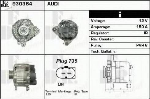 EDR 930364 - Alternateur cwaw.fr