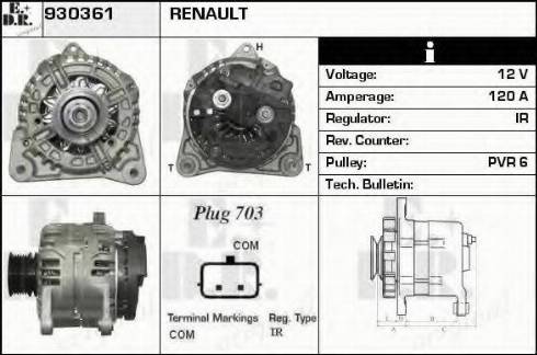 EDR 930361 - Alternateur cwaw.fr