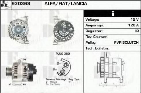 EDR 930368 - Alternateur cwaw.fr