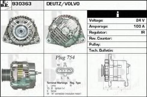 EDR 930363 - Alternateur cwaw.fr