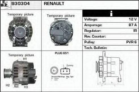 EDR 930304 - Alternateur cwaw.fr