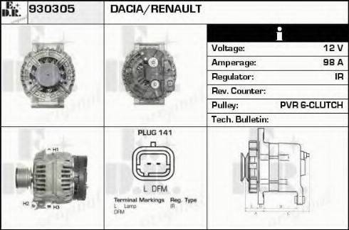 EDR 930305 - Alternateur cwaw.fr