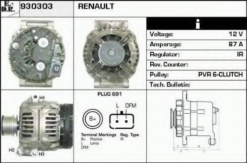 EDR 930303 - Alternateur cwaw.fr